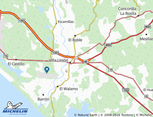 Mapa MICHELIN 7 de Abril - ViaMichelin