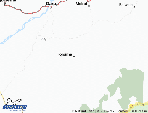 MICHELIN Jojoima map - ViaMichelin