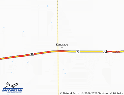 Carte MICHELIN Kanorado - ViaMichelin