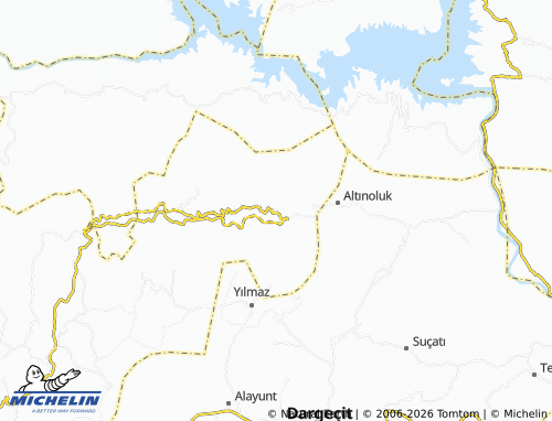 MICHELIN Yemişli map - ViaMichelin