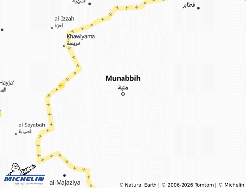 MICHELIN-Landkarte Munabbih - ViaMichelin