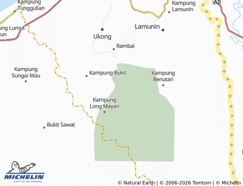 Mapa MICHELIN Kampung Merimbun - ViaMichelin