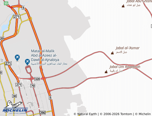 MICHELIN-Landkarte alrawasi - ViaMichelin
