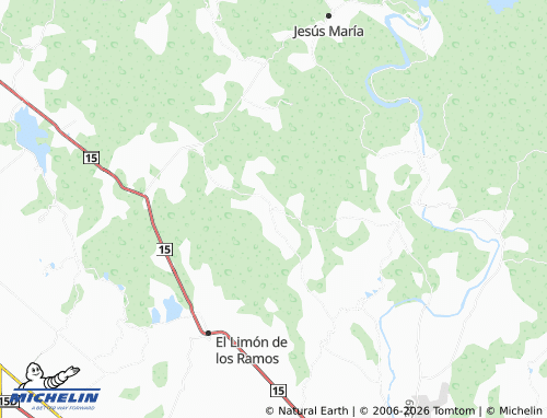 Mapa MICHELIN Paredones - ViaMichelin