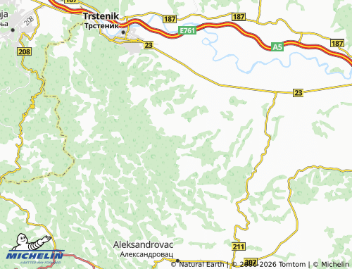 Mapa MICHELIN Bučje - ViaMichelin