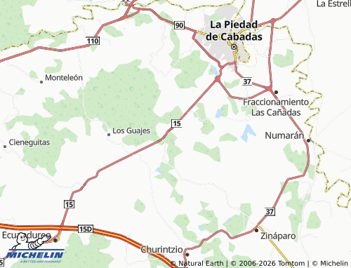 Mappa MICHELIN El Zapote - ViaMichelin