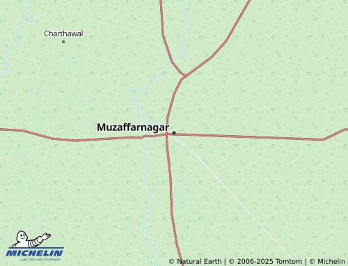 MICHELIN Muzaffarnagar map - ViaMichelin