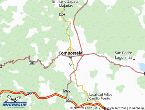 MICHELIN Nuevo Campo Estrella map - ViaMichelin