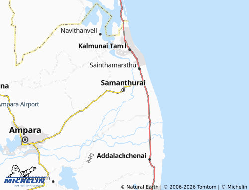 Mappa MICHELIN Block J East 03 - ViaMichelin