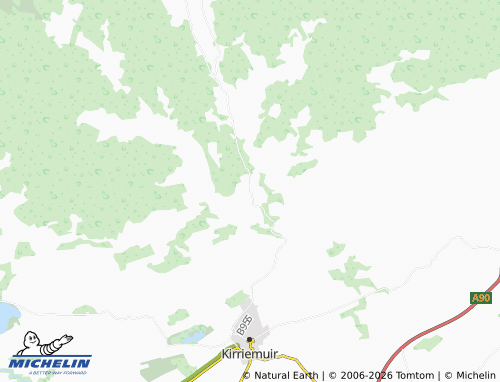 Carte MICHELIN Dykehead - ViaMichelin