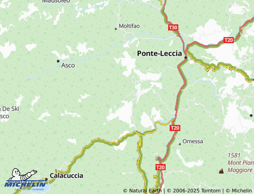 MICHELIN Castiglione map - ViaMichelin