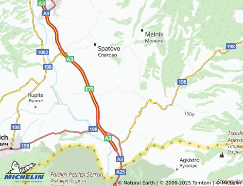 MICHELIN Kromidovo map - ViaMichelin
