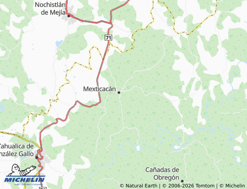 Carte MICHELIN Analco - ViaMichelin