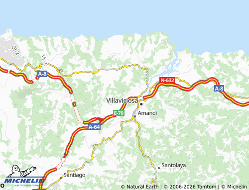Carte MICHELIN Oriyes - ViaMichelin