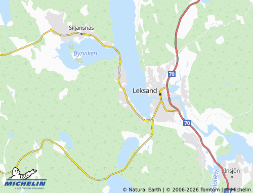Carte MICHELIN Västanvik - ViaMichelin