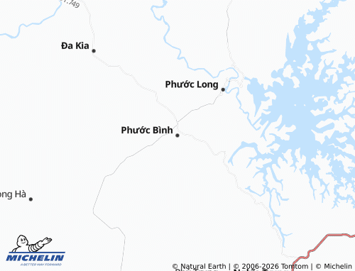 MICHELIN Phước Bình map - ViaMichelin