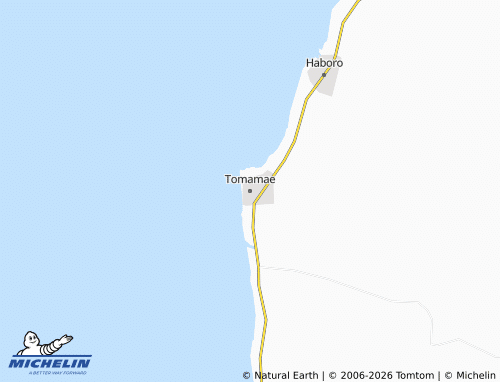 MICHELIN Tomamae map - ViaMichelin