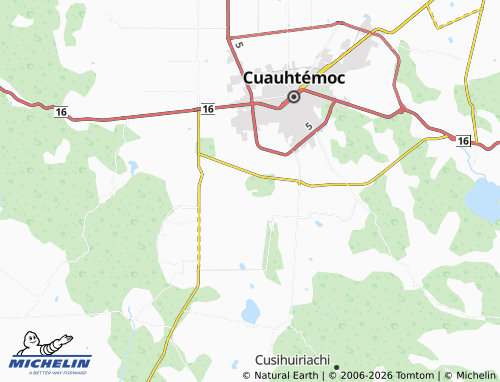 Mappa MICHELIN Campo Número Uno - ViaMichelin