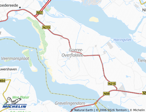 Kaart MICHELIN Dirksland - ViaMichelin