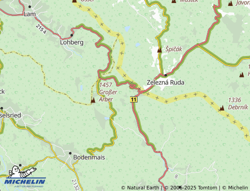 Carte MICHELIN Steinhütte - ViaMichelin