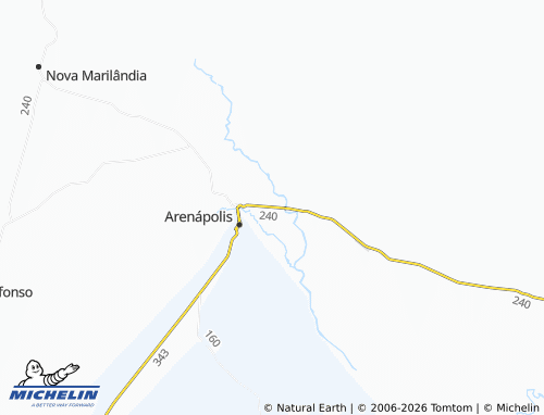 MICHELIN Da Ponte map - ViaMichelin