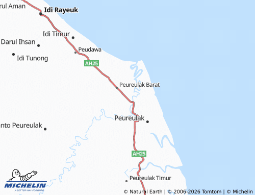 Mappa MICHELIN Beusa Seberang - ViaMichelin