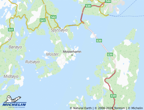 MICHELIN Mosterhamn map - ViaMichelin