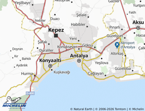 Mappa MICHELIN Üçgen - ViaMichelin