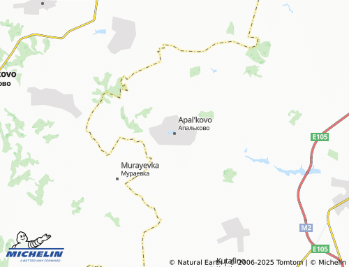 MICHELIN Apal'kovo map - ViaMichelin