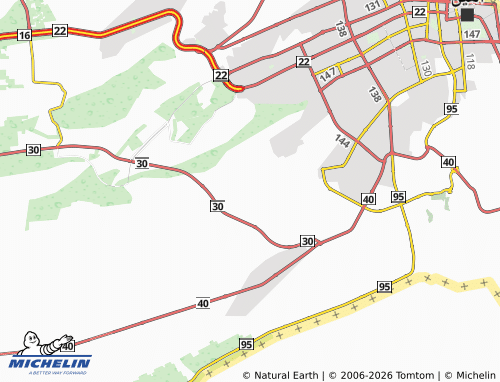 MICHELIN Al Qisees map - ViaMichelin