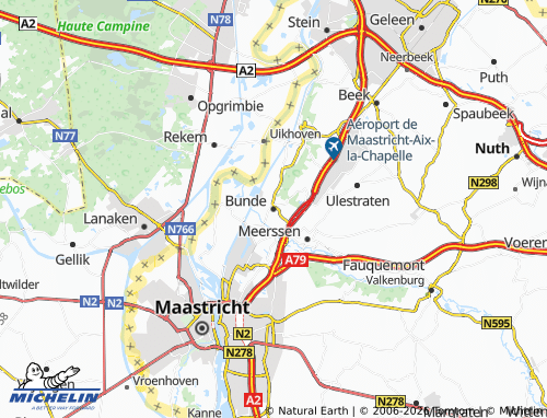 Mapa MICHELIN Bunde - ViaMichelin