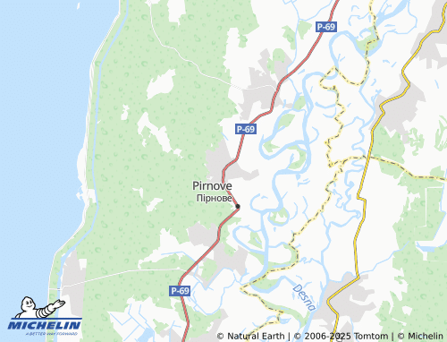 MICHELIN Voropaiv map - ViaMichelin