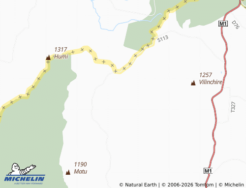MICHELIN Thawé map - ViaMichelin