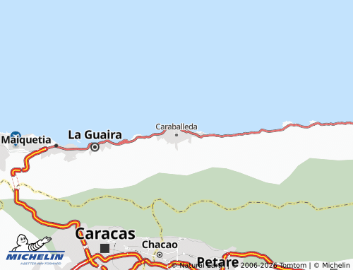 Mappa MICHELIN Caraballeda - ViaMichelin