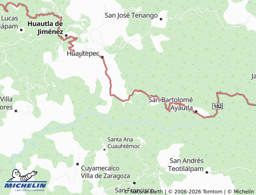 Mappa MICHELIN San Juan Coatzóspam - ViaMichelin