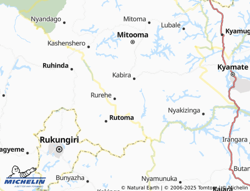 MICHELIN Kigimbi map - ViaMichelin