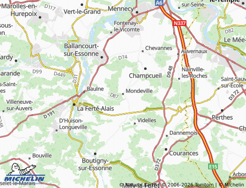 Mapa MICHELIN Mondeville - ViaMichelin