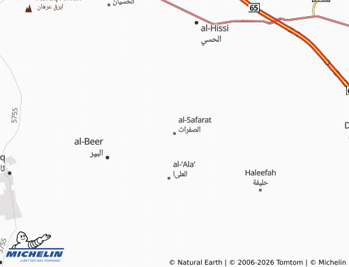 MICHELIN Al Sufarat map - ViaMichelin