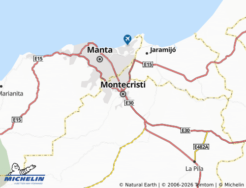Mapa MICHELIN Montecristi - ViaMichelin