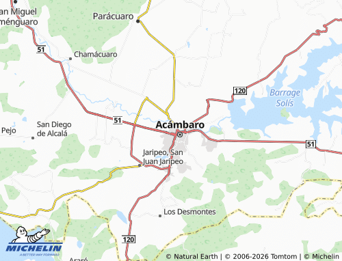 Mappa MICHELIN El Derramadero - ViaMichelin