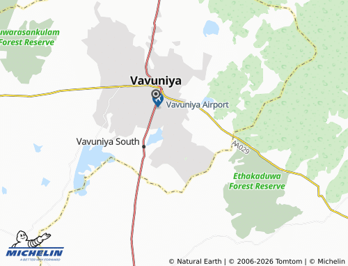 Mapa MICHELIN Samalankulam - ViaMichelin