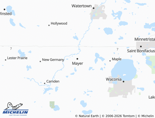 Mapa MICHELIN Mayer - ViaMichelin