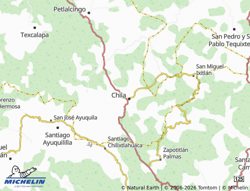 MICHELIN Segunda map - ViaMichelin