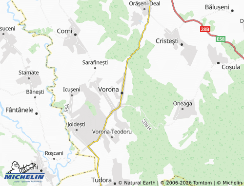 Mapa MICHELIN Vorona - ViaMichelin