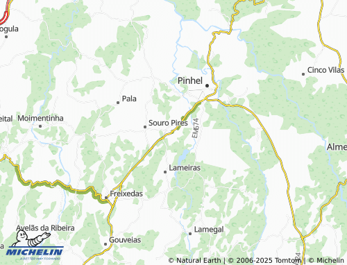 MICHELIN Malta map - ViaMichelin