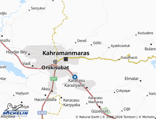 Mapa MICHELIN Yahya Kemal - ViaMichelin