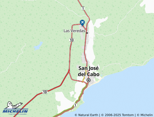 MICHELIN Villa del Cortés map - ViaMichelin