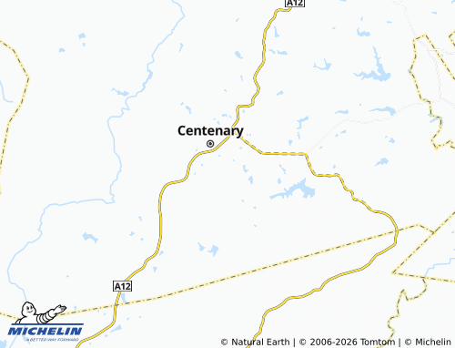 MICHELIN Mwonga map - ViaMichelin