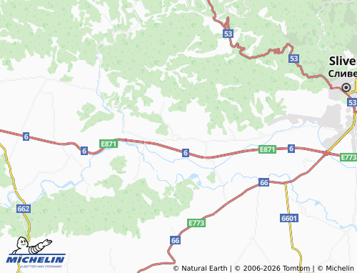 Kaart MICHELIN Seliminovo - ViaMichelin
