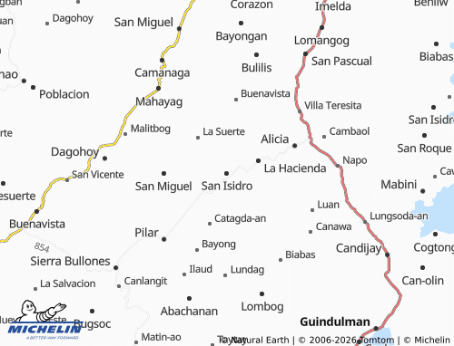 MICHELIN San Isidro map - ViaMichelin